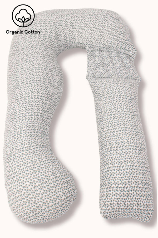 MamaToBe® Zwangerschapskussen 3-in-1 Biologisch Katoen - met print