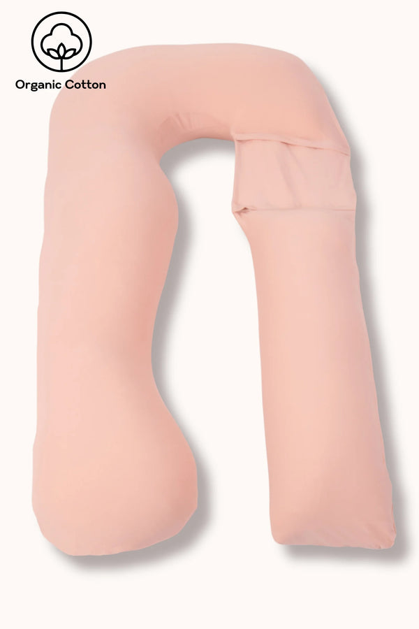 MamaToBe® Zwangerschapskussen 3-in-1 met voedingsfunctie - biologisch katoen - crème