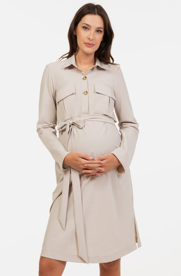 Zwangerschaps- en borstvoedingsblousejurk