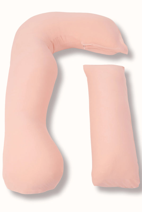 MamaToBe® Zwangerschapskussen 3-in-1 met voedingsfunctie - biologisch katoen - crème