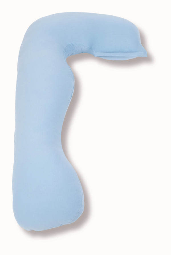 MamaToBe® Katoenen zwangerschapskussen 3-in-1 met voedingsfunctie - lichtblauw