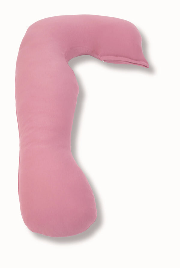 MamaToBe® Katoenen zwangerschapskussen 3-in-1 met voedingsfunctie - poederroze