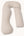 MamaToBe® Zwangerschapskussen 3-in-1 met voedingsfunctie - Beige Gestreept