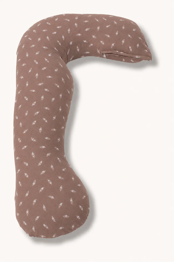 MamaToBe® Katoenen zwangerschapskussen 3-in-1 met voedingsfunctie - Feathers