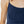 Elegante zwangerschapsjurk met smalle bandjes - blauw