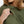 Katoenen ribtricot zwangerschaps- en voedingsjurk - khaki