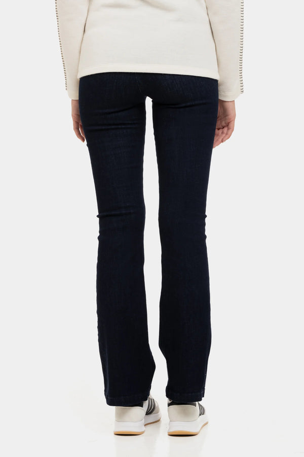 Flared zwangerschapsjeans - navy