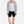 Oversized gestreept katoenen zwangerschaps- en voedingsshirt