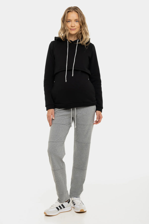 Lounge zwangerschapsbroek onder-de-buik