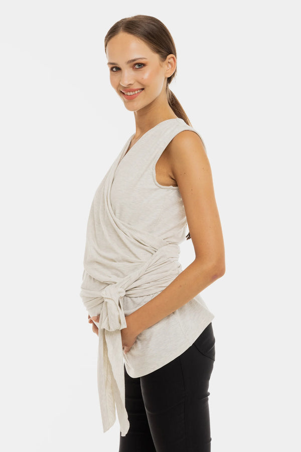 Blouse voor huid-op-huidcontact - sand