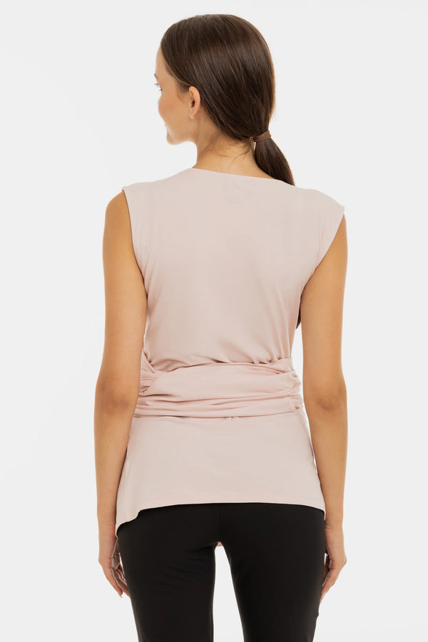 Blouse voor huid-op-huidcontact - poederroze