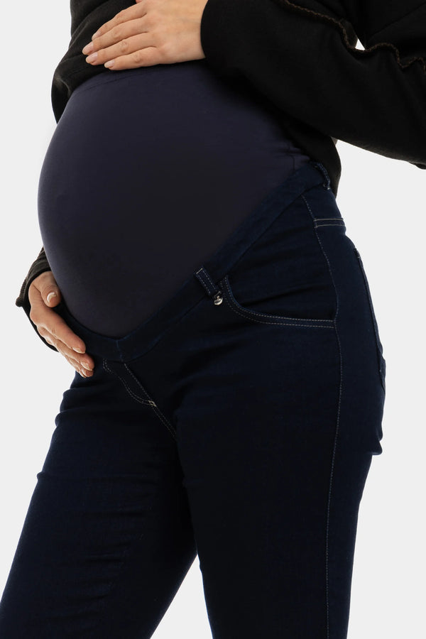 Stretch zwangerschapsjeans - navy