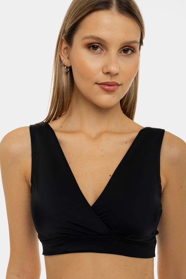 Zwarte zwangerschaps- en voedingsbeha - Soft feel