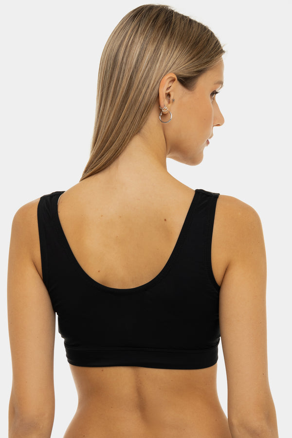 Zwarte zwangerschaps- en voedingsbeha - Soft feel