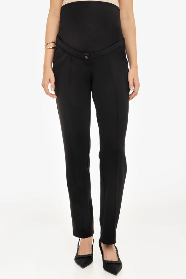 Signature Getailleerde Zwangerschapspantalon - zwart