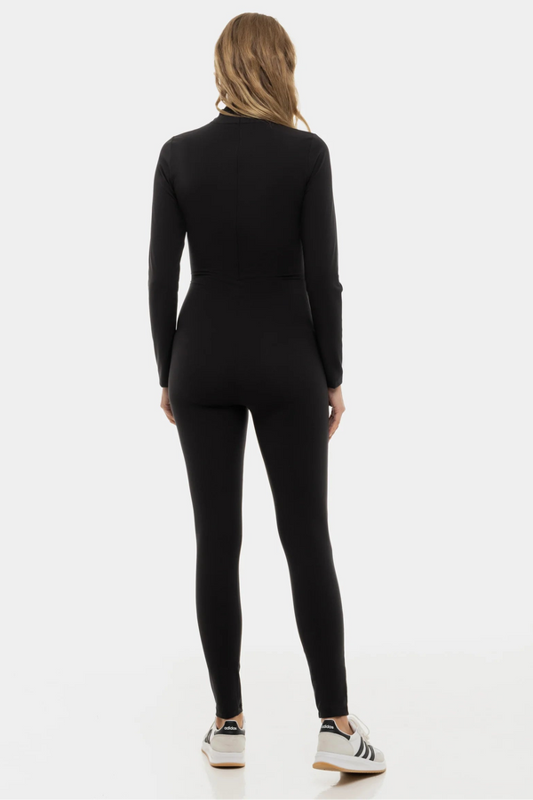 Shaping zwangerschapsjumpsuit met col - squatproof