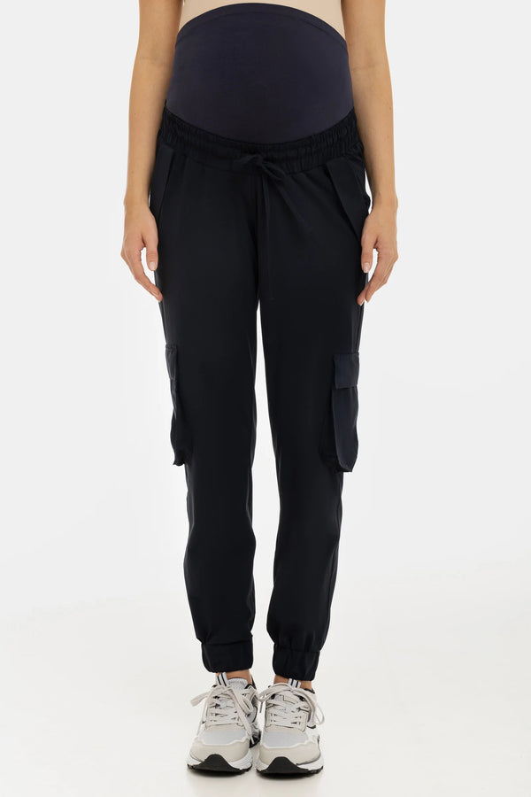 Travel cargo zwangerschapsbroek - navy