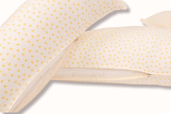 MamaToBe® Katoenen zwangerschapskussen 3-in-1 met voedingsfunctie - Mini Eendjes