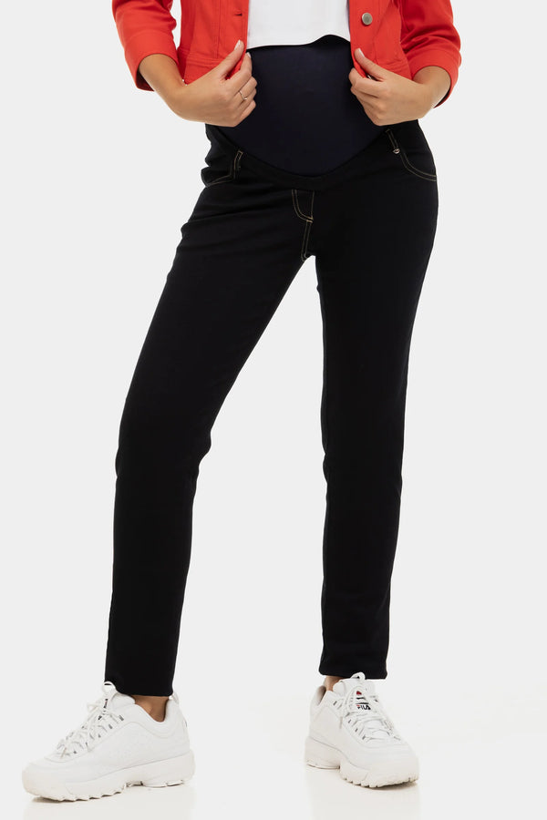 Skinny stretch zwangerschapsjeans - navy