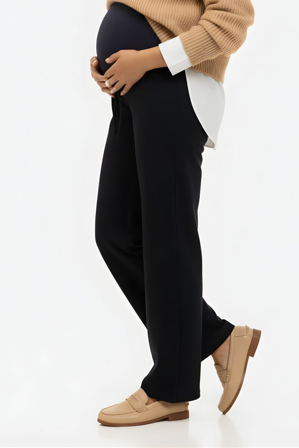 Travel zwangerschapsbroek - navy-zoomed-2