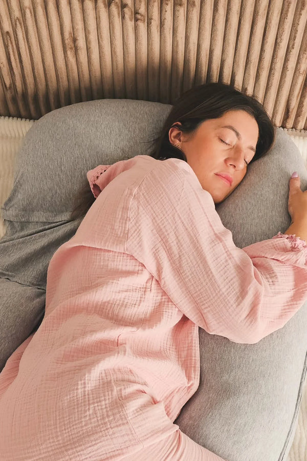 MamaToBe® Zwangerschapskussen 3-in-1 met voedingsfunctie - grijs