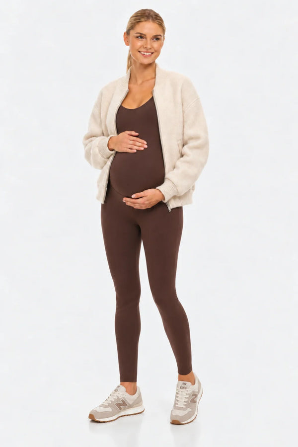 Shaping zwangerschapsbodysuit - chocolate - squatproof