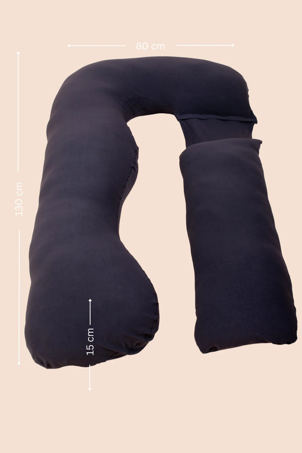 MamaToBe® Zwangerschapskussen 3-in-1 met voedingsfunctie – navy