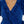 Lange luchtige zwangerschaps- en voedingsjurk - blauw