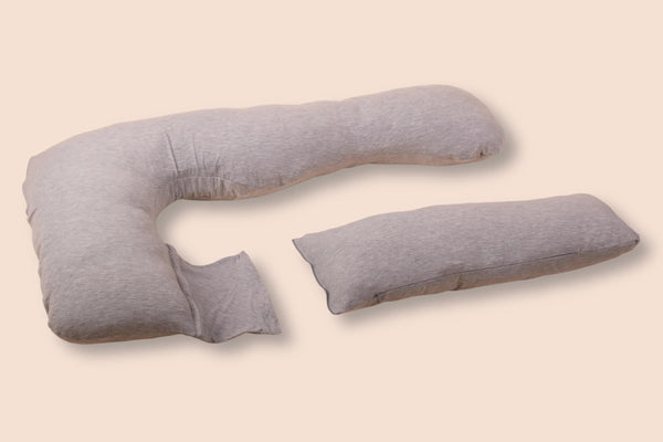 MamaToBe® Zwangerschapskussen 3-in-1 met voedingsfunctie - grijs