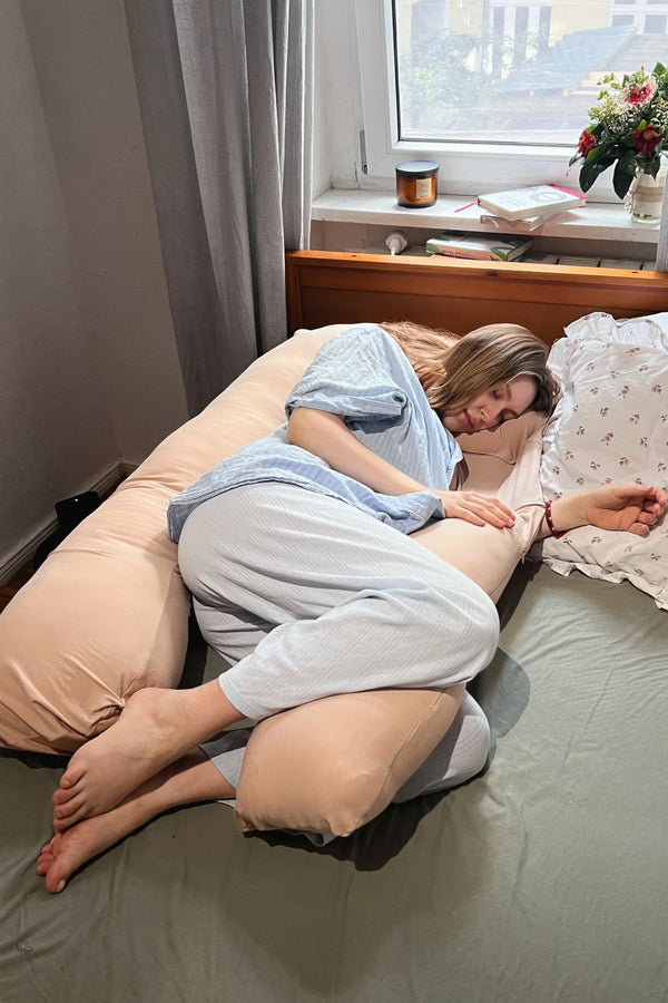 MamaToBe® Zwangerschapskussen 3-in-1 met voedingsfunctie - crème