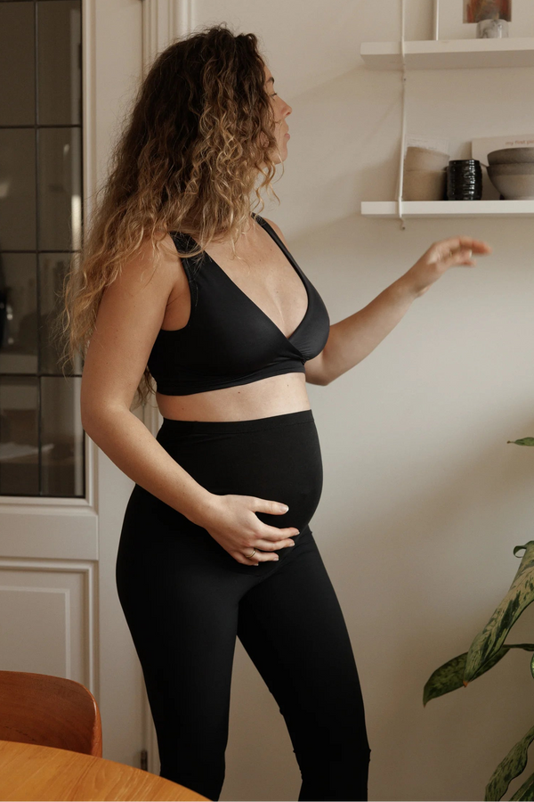 Essential travel zwangerschapsleggings - zwart