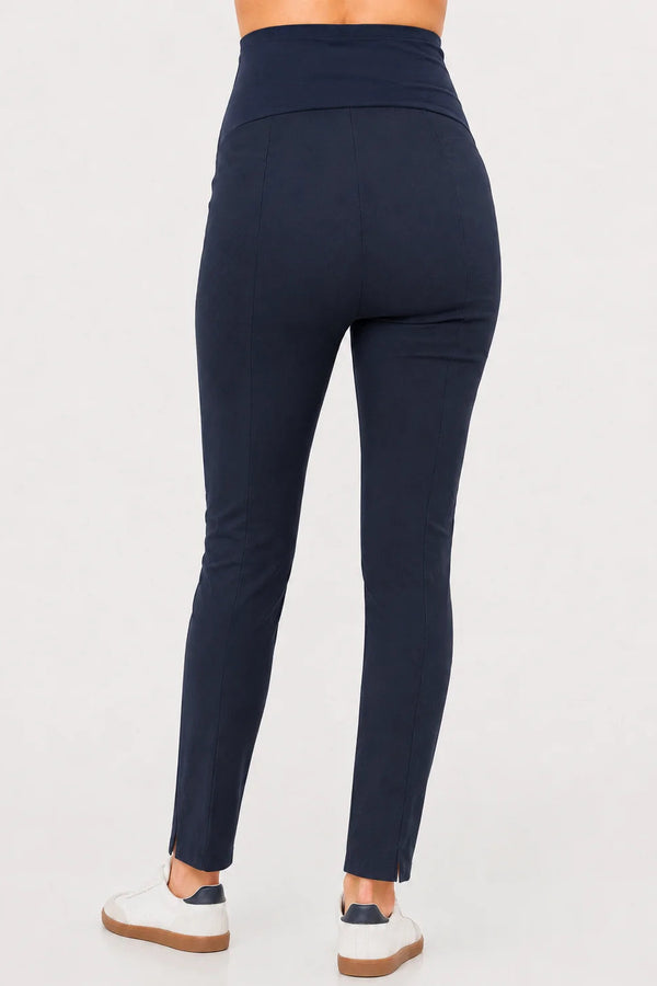 Elastische zwangerschapsbroek - navy