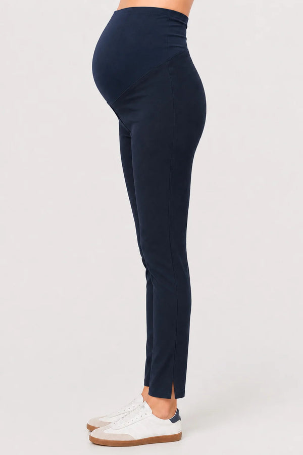Elastische zwangerschapsbroek - navy