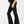 Zwarte flared zwangerschapslegging met hoge taille