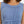 Elegante zwangerschapsjurk met geplooide band - blauw