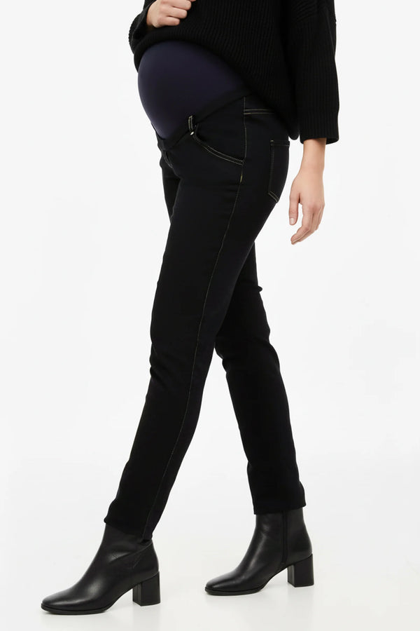Stretch zwangerschapsjeans - navy