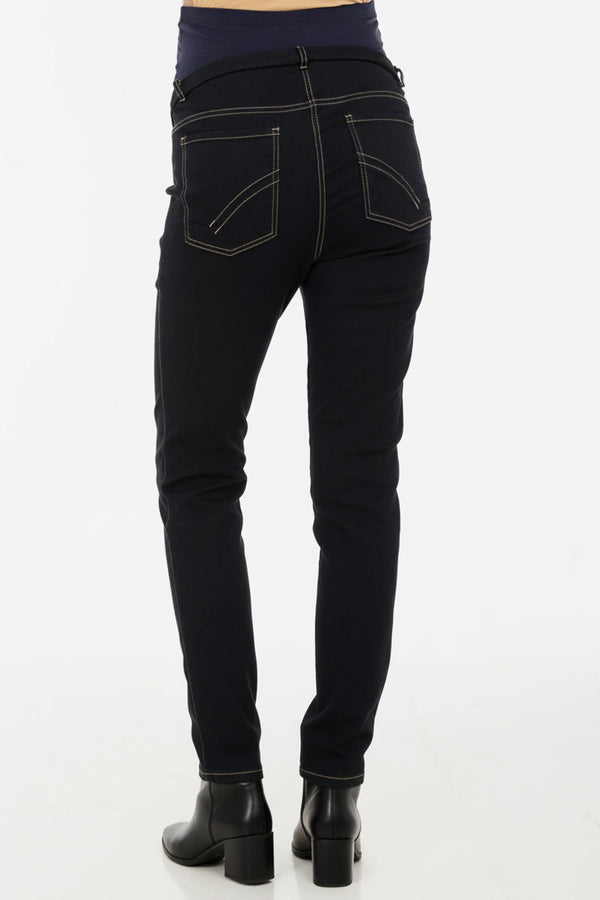 Stretch zwangerschapsjeans - navy