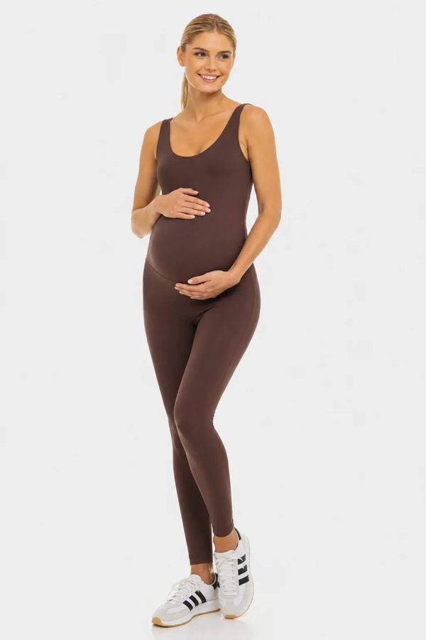 Shaping zwangerschapsbodysuit - chocolate - squatproof