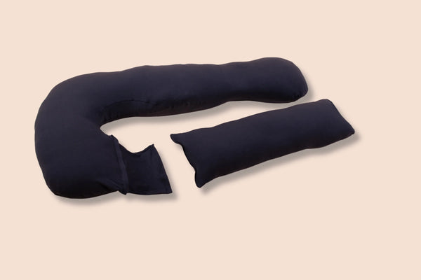 MamaToBe® Zwangerschapskussen 3-in-1 met voedingsfunctie – navy