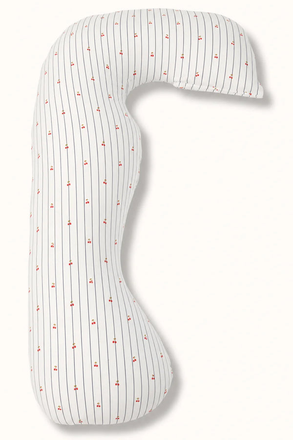 MamaToBe® Katoenen zwangerschapskussen 3-in-1 met voedingsfunctie - Cherries