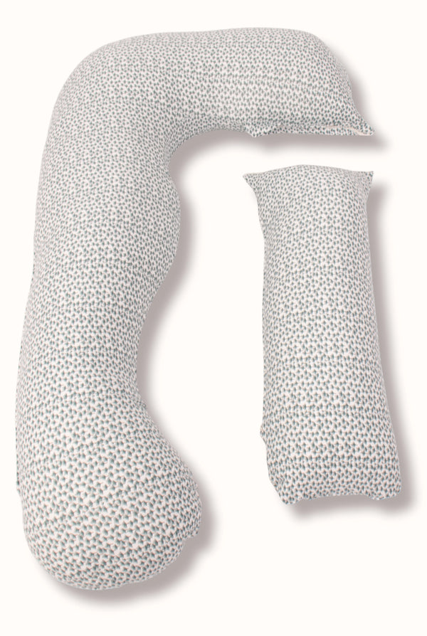 MamaToBe® Zwangerschapskussen 3-in-1 Biologisch Katoen - met print