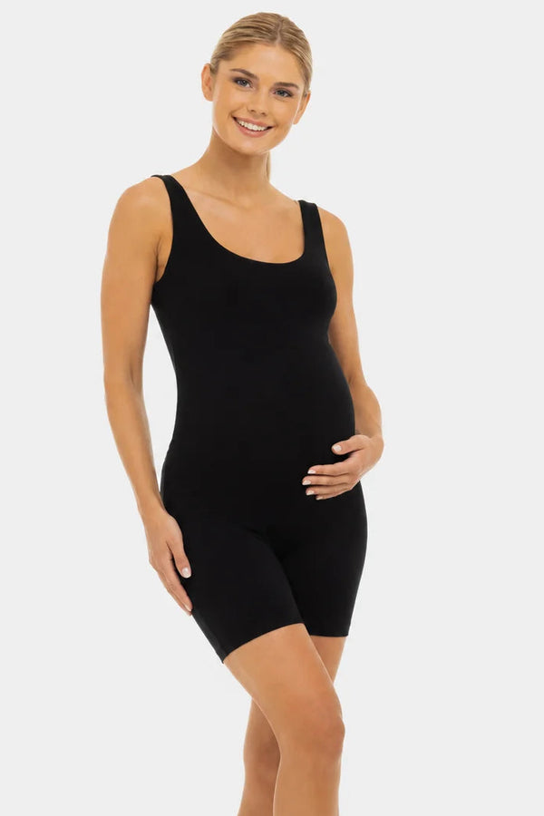 Kort shaping zwangerschapsbodysuit | 100% squat-proof