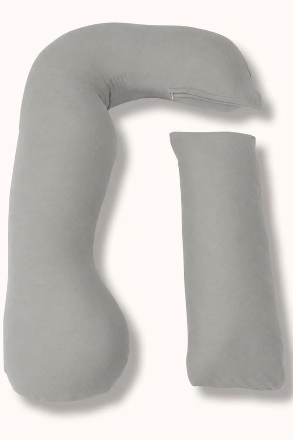 MamaToBe® Zwangerschapskussen 3-in-1 met voedingsfunctie - biologisch katoen - mint