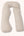 MamaToBe® Zwangerschapskussen 3-in-1 met voedingsfunctie - Beige Gestreept