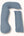 MamaToBe® Zwangerschapskussen 3-in-1 met voedingsfunctie - biologisch katoen - blauw