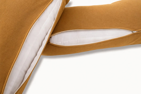 MamaToBe® Modal zwangerschapskussen 3-in-1 met voedingsfunctie - mosterdgeel