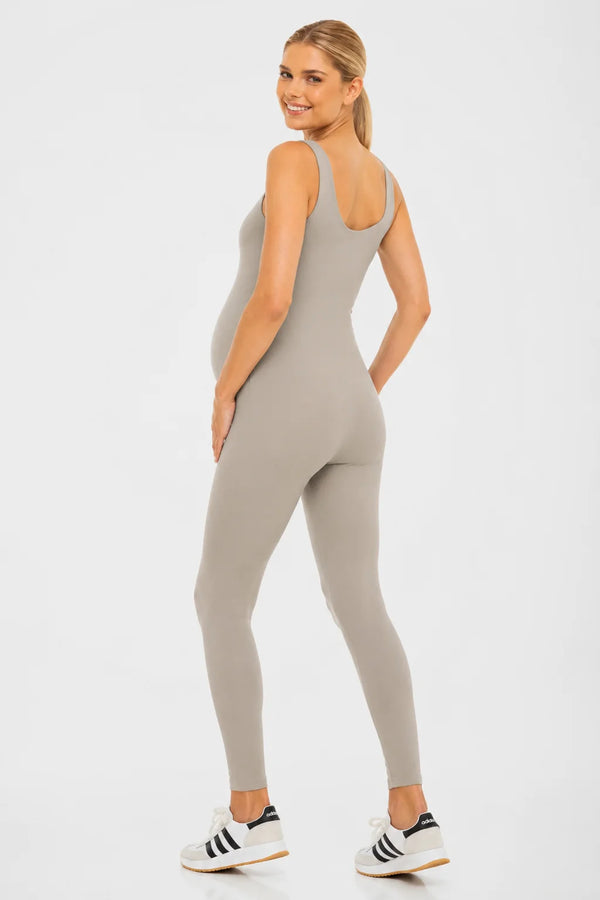 Shaping zwangerschapsbodysuit - licht taupe - squatproof