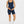 Kort shaping zwangerschapsbodysuit - navy | 100% squatproof