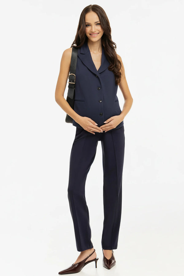 Signature Getailleerde Zwangerschapspantalon - navy