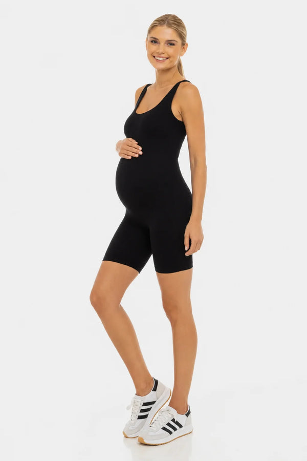 Kort shaping zwangerschapsbodysuit | 100% squat-proof